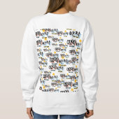 韓国の輝きを見つけるために： "반짝반짝"(ban-jak) スウェットシャツ (裏面)