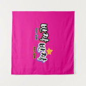 韓国の輝きを見つけるために： "반짝반짝"(ban-jak) タペストリー (正面(横))