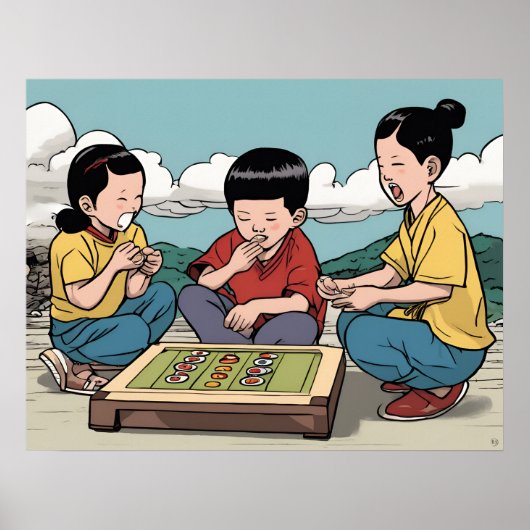 韓国の遊子ども達 – Kid's Toys ポスター (正面)