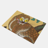 韓国の醜いタイガーフォークミナワ ドアマット (アングル)