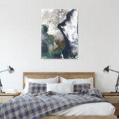 韓国の雪 キャンバスプリント (インサイチュ (寝室))