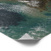 韓国の雪 ポスター (角)