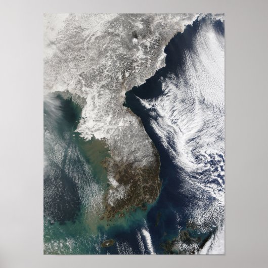 韓国の雪 ポスター (正面)