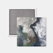 韓国の雪 マグネット (正面/裏面)