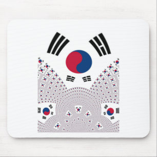 韓国の雰囲気:平和のメッセージ マウスパッド