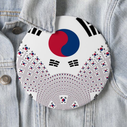 韓国の雰囲気：平和のメッセージ 缶バッジ (インサイチュ)
