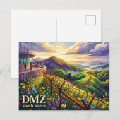 韓国の非武装地帯(DMZ) ポストカード (正面/裏面)