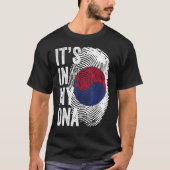 韓国の韓国国旗の韓国社会の中にある Tシャツ (正面)
