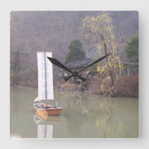 韓国の風景時計