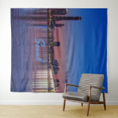 韓国の首都 Seoul の市街地 タペストリー (インサイチュ(横))