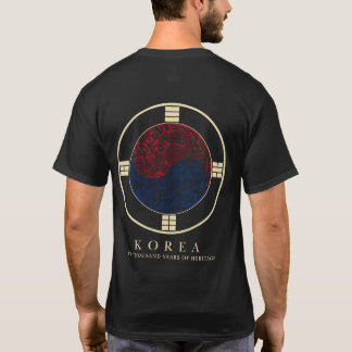 韓国の龍太極マーク Tシャツ