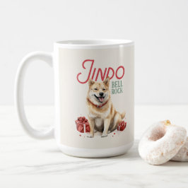 韓国のJindo Dog Punクリスマスコーヒーマグ コーヒーマグカップ