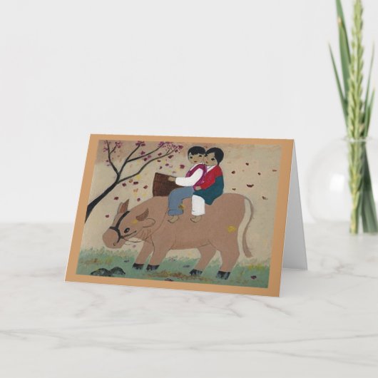 韓国のOxriders任意の大事な行事カード カード (正面)