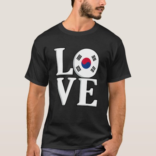 韓国を愛する Tシャツ (正面)