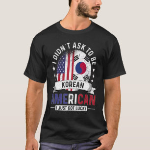 韓国アメリカ国旗プライド韓国 Tシャツ
