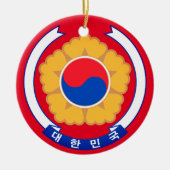 韓国エンブレム セラミックオーナメント (正面)