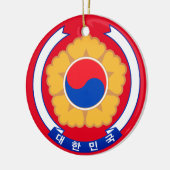 韓国エンブレム セラミックオーナメント (左)