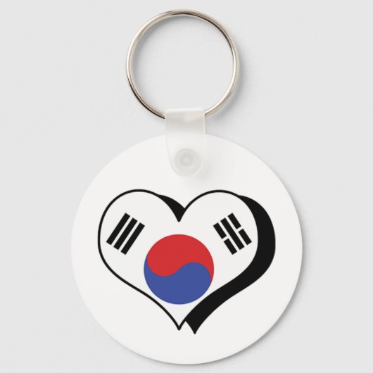 韓国キーチェーンが大好き キーホルダー (正面)