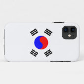 韓国ケース・メイトiPhoneケース国旗 Case-Mate iPhoneケース (裏面(横))