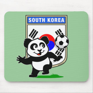 韓国サッカーパンダ マウスパッド