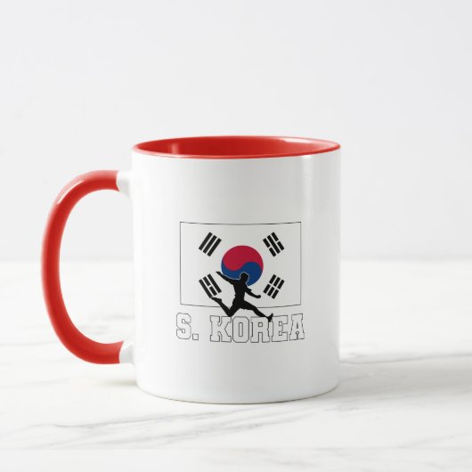 韓国サッカー日本代表 マグカップ (左)