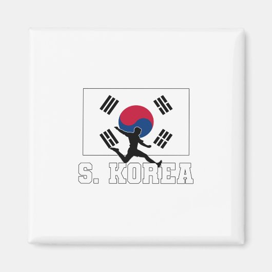 韓国サッカー日本代表 マグネット (正面)