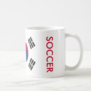 韓国サッカー コーヒーマグカップ