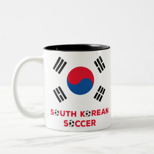韓国サッカー ツートーンマグカップ