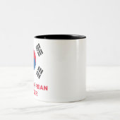 韓国サッカー ツートーンマグカップ (中央)