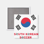 韓国サッカー マグネット (正面/裏面)