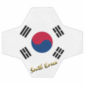 韓国サッカー・韓国国旗/スポーツ サッカーボール (フラット)