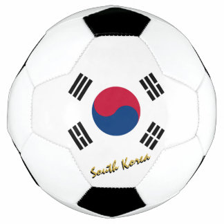 韓国サッカー・韓国国旗/スポーツ サッカーボール