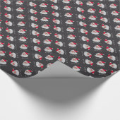 韓国サンタ ラッピングペーパー (角)