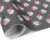 韓国サンタ ラッピングペーパー (ロールコーナー)