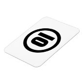 韓国シノ第2番2이 【I】ハングル マグネット (左側)