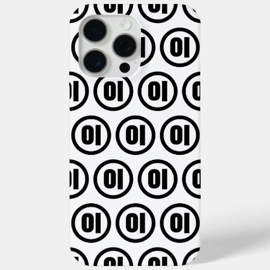 韓国シノ第2番2이 【I】ハングル Case-Mate iPhoneケース (裏面)