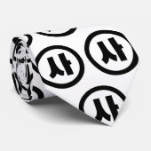 韓国シノ第4号사 【Sa】ハングル ネクタイ (ロール)