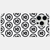 韓国シノ第5号오 【O】ハングル Case-Mate iPhoneケース (裏面 (横))