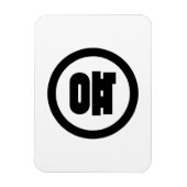 韓国シノ6육 【Yuk】ハングル マグネット (縦)