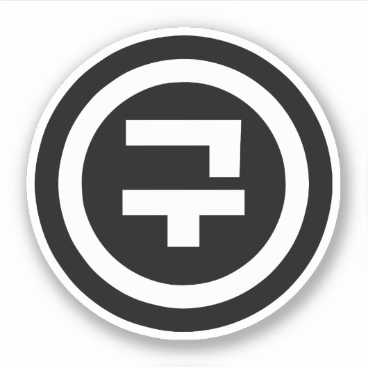 韓国シノ9番9구 【Gu】ハングル シール (正面)