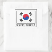 韓国ステッカー 長方形シール (バッグ)