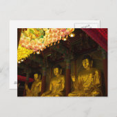 韓国ソウルのハガキ・ジョギーサ寺院 ポストカード (正面/裏面)