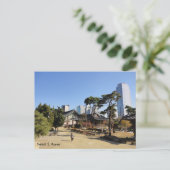 韓国ソウルの仏教寺院 ポストカード (スタンド正面)