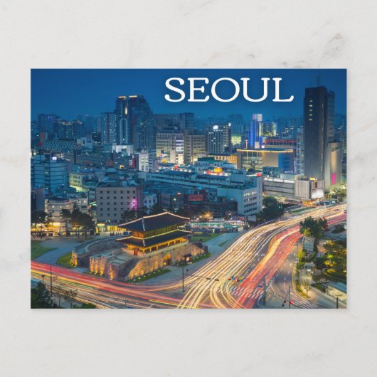 韓国ソウルはがき ポストカード (正面)