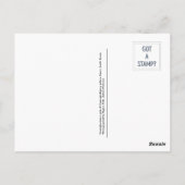 韓国ソウルポストクロッシング用はがき ポストカード (裏面)