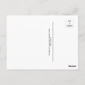 韓国ソウル光化門ポストクロッシング用はがき ポストカード (裏面)