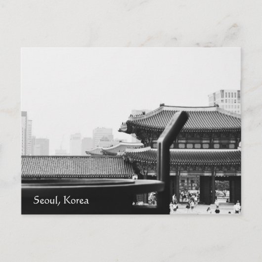 韓国ソウル写真はがき ポストカード (正面)
