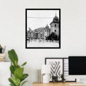 韓国ソウル通りシーン1912 ポスター (ホームオフィス)