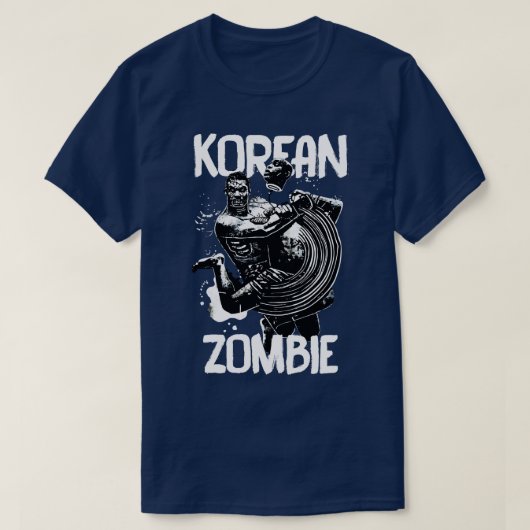 韓国ゾンビスケッチ Tシャツ (デザイン正面)