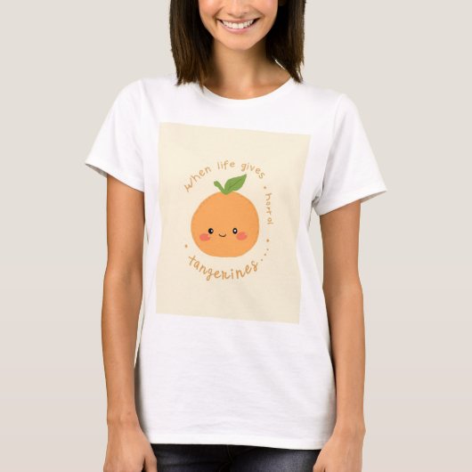 韓国ドラマの可愛いアイコン Tシャツ (正面)